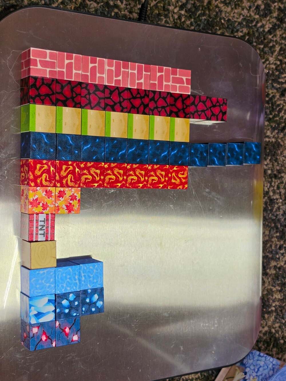 Minecraft Magnetic Building Blocks Set